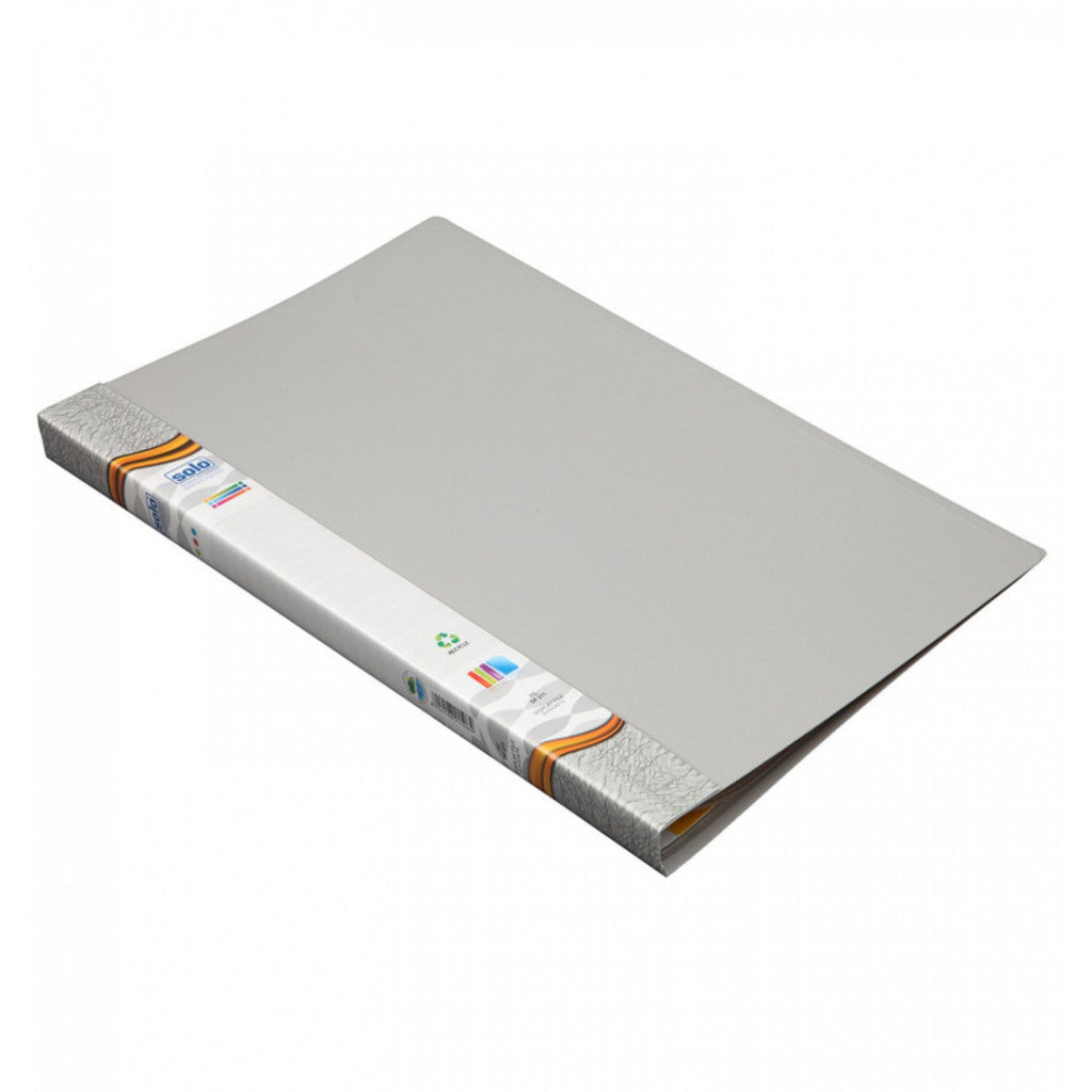 Solo Display File With 20 Pockets Grey F/C Size DF 211