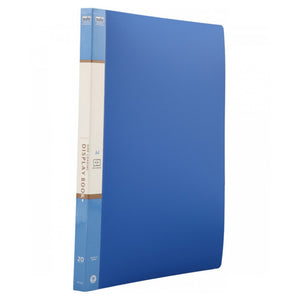 Solo Display File With 20 Pockets Side Loading Blue A4 DF 302 