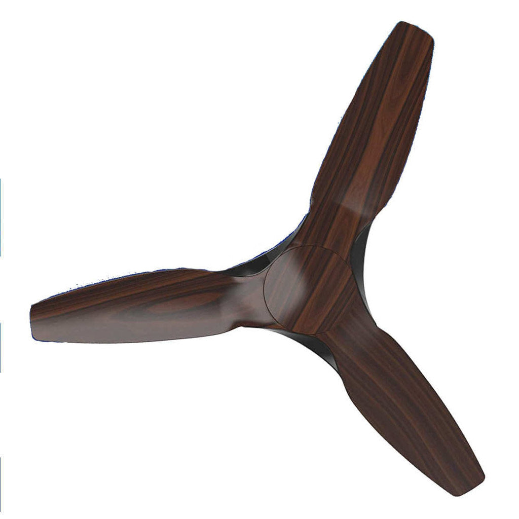 Crompton SilentPro Enso Wood Finish Ceiling Fan with remote 1225mm