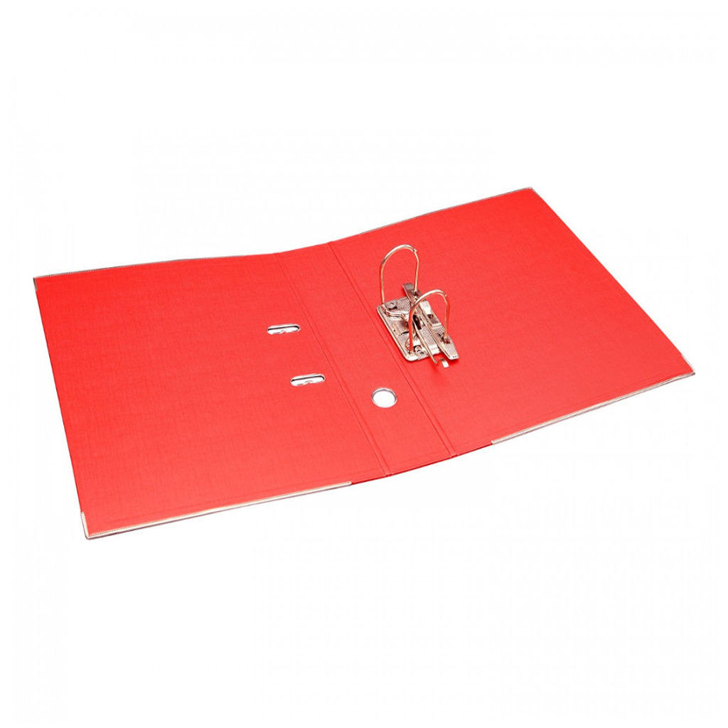 Solo Lever Arch File Red 3 Inch Ring A4 LA 502