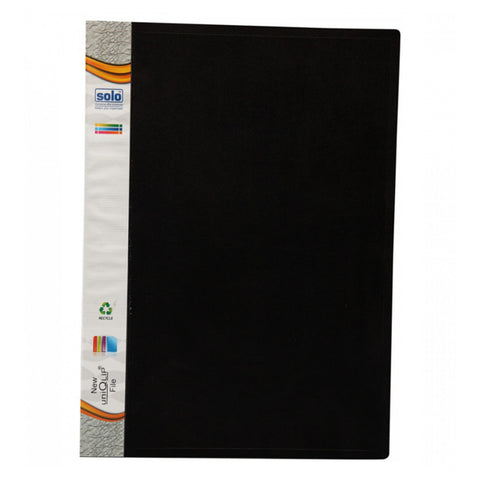 Solo New UniQlip File Black A4 SG 603 