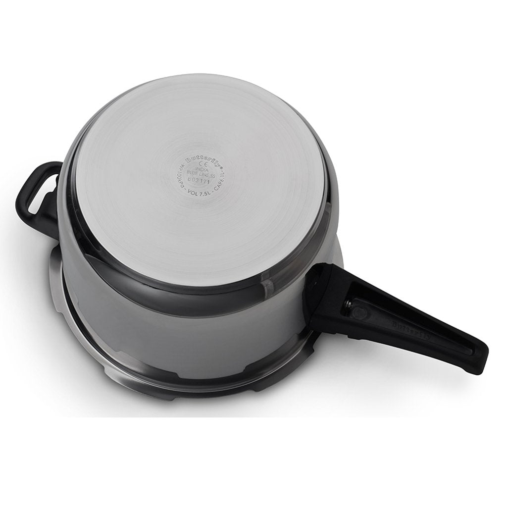 Butterfly Blueline Pressure Cooker With Induction Bottom 7.5Litre