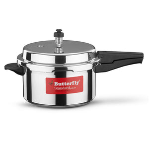 Butterfly Standard Plus Pressure Cooker With Induction Bottom 5Litre 