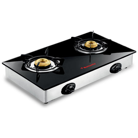 Butterfly Radiant 2 Burner Glass Top Stove 