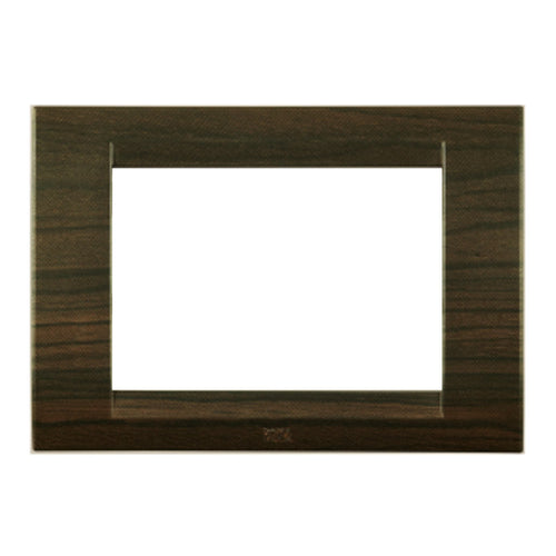 Anchor Roma Classic Tressa Outer Cover Plate Coffee Oak 