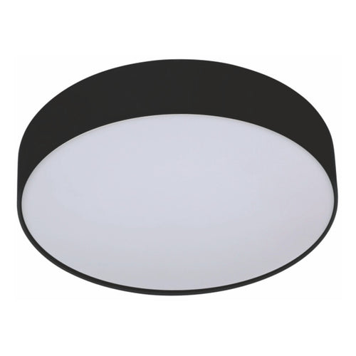 Ledlum LED Indoor Surface Mounted Light Round Flat Borderless Pearl Black 16W LLS-058 