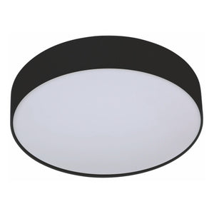 Ledlum LED Indoor Surface Mounted Light Round Flat Borderless Pearl Black 30W LLS-060 