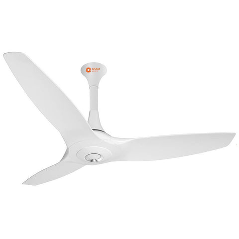 Orient Aeroquiet BLDC Ceiling Fan With Remote 1200mm White 