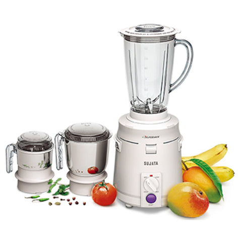 Sujata Supermix Mixer Grinder 900W 3Jars