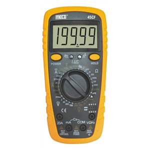 Meco Digital Multimeter With Holster 4-1⁄2 Digit 20,000 Count 45CF 