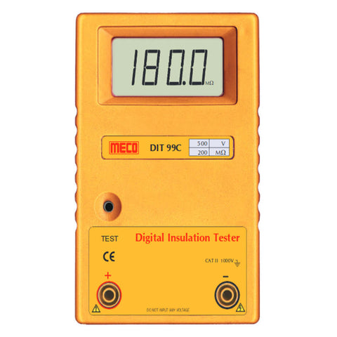 Meco Digital Insulation Tester 1000V-200MΩ DIT 99D 