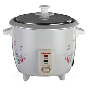 Butterfly KRC 22 Electric Rice Cooker 2.8Litre White 