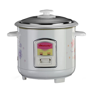 Butterfly KRC 08 Electric Rice Cooker 0.6Litre White 