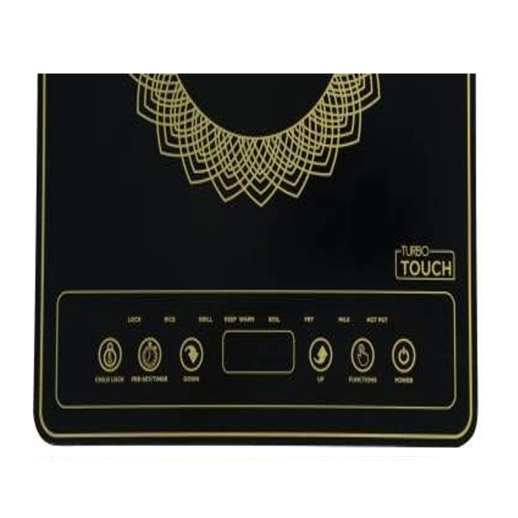 Butterfly Turbo Touch Induction Cooktop 1800W Black