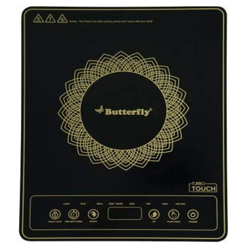 Butterfly Turbo Touch Induction Cooktop 1800W Black 