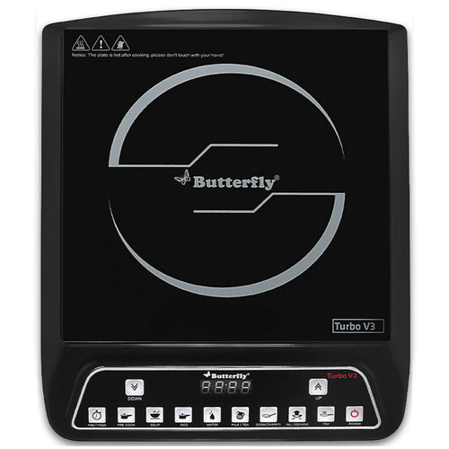 Butterfly Turbo V3 Induction Cooktop 1800W Black 