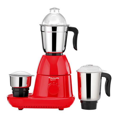 Butterfly Cyclone Mixer Grinder 750W 3Jars Red 