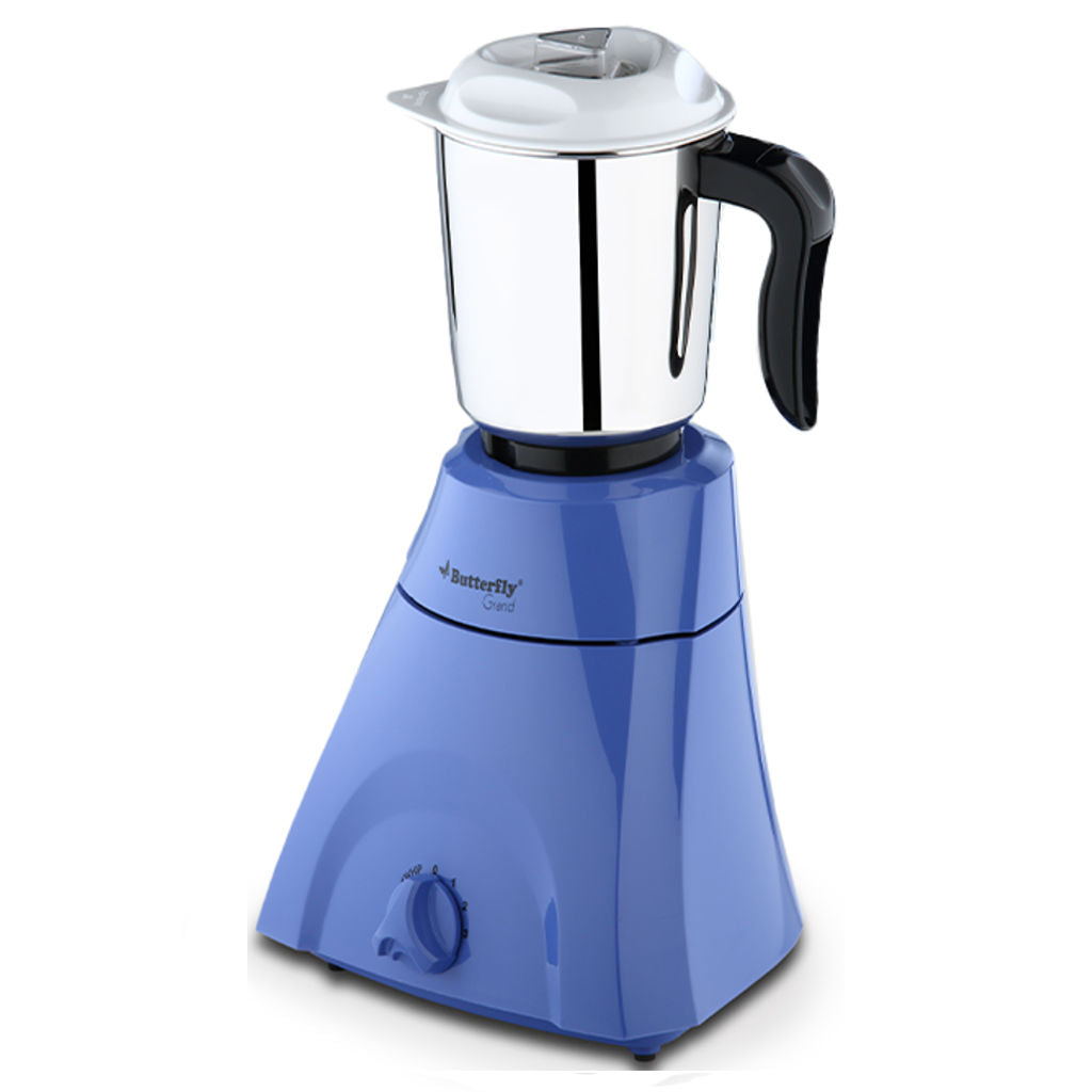 Butterfly Grand 500W 3Jar Mixer Grinder Blue