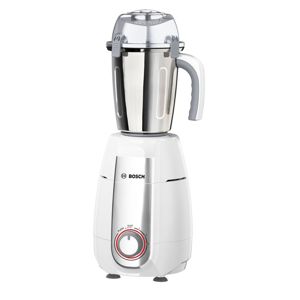 Bosch TrueMixx Style 4 Jars Mixer Grinder White 750W MGM6642WIN