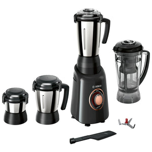 Bosch TrueMixx 4 Jars Mixer Grinder 750W Black MGM6641BIN 