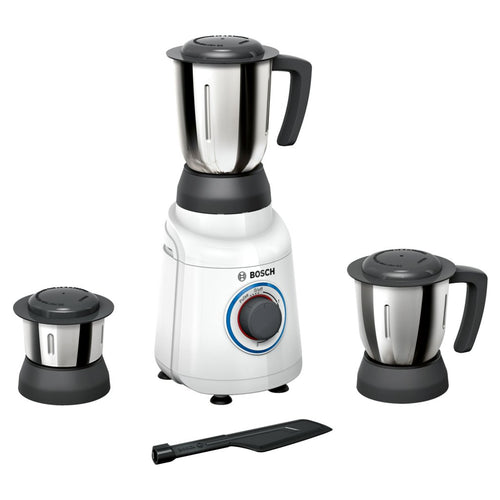 Bosch TrueMixx Joy 3 Jars Mixer Grinder 500W White MGM2130WIN 