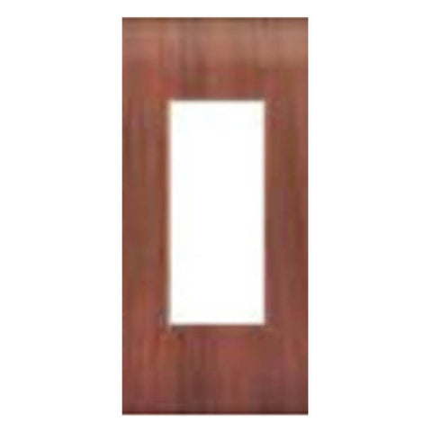 Lisha Cover Plate Switch Size Dark Wood 6A 4059 