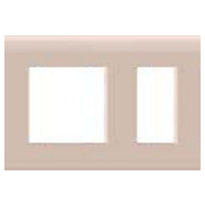 Lisha Cover Plate 16A 3X1 Ivory 4091 