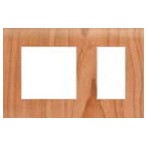 Lisha Cover Plate 16A 3X1 Light Wood 4102 