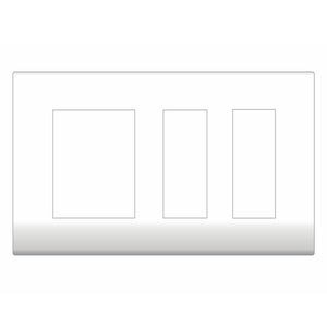 Lisha Cover Plate 16A 5X1 White 4103 