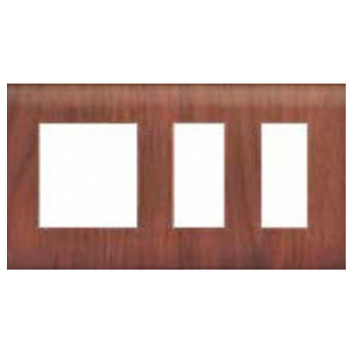 Lisha Cover Plate 16A 5X1 Dark Wood 4115 