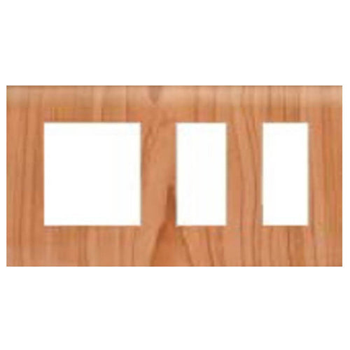 Lisha Cover Plate 16A 5X1 Light Wood 4116 