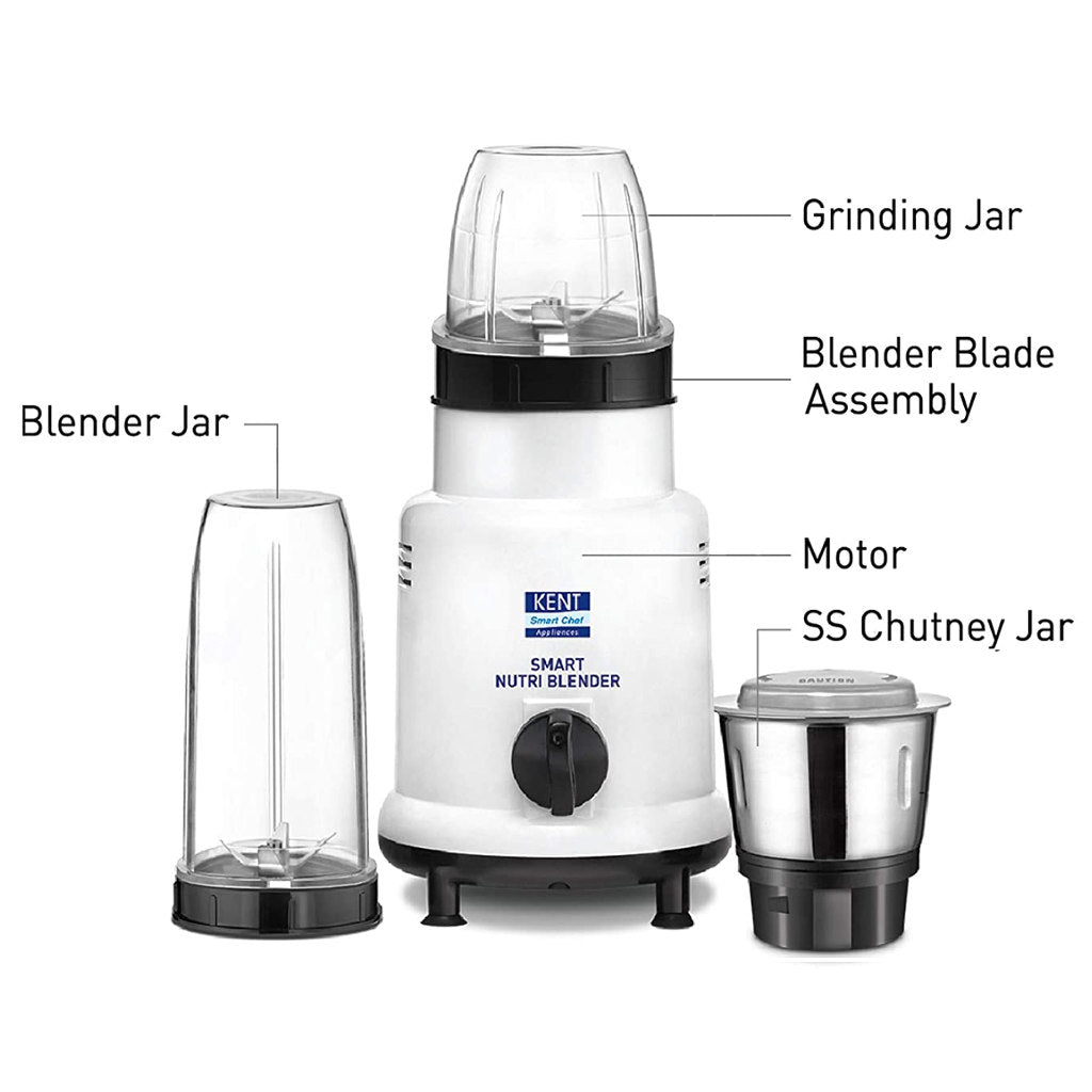 Kent Smart Nutri Blender 450W White 16067