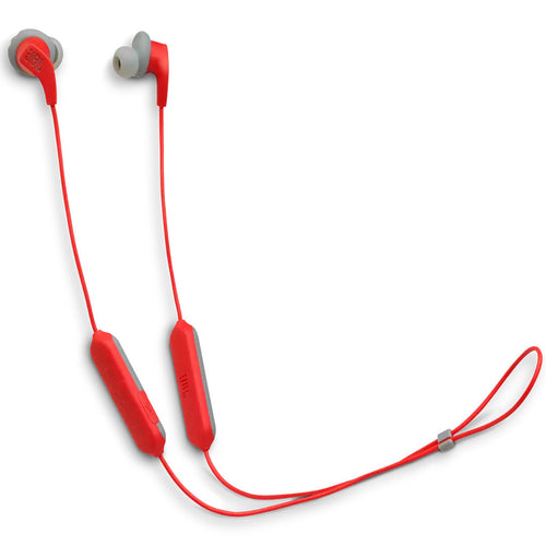 JBL Endurance RUNBT Sweatproof Wireless In-Ear Sport Headphone Red JBLENDURRUNBTRED 