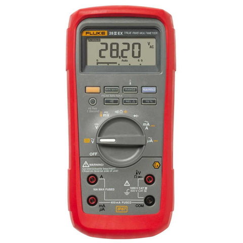 Fluke 28 II Ex Intrinsically Safe True RMS Digital Multimeter 