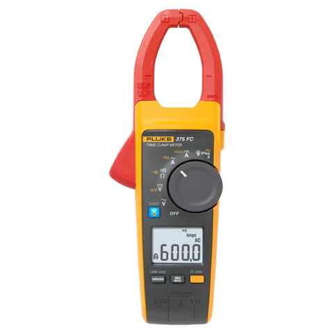 Fluke True-RMS AC/DC Clamp Meter 375 FC 