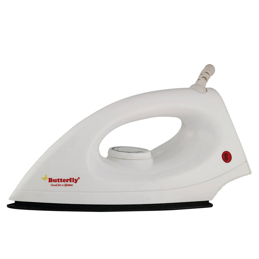 Butterfly Joy Dry Iron 1000W White 