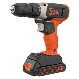 Black & Decker Li-ion Drill Driver 18V 10mm BCD001C1 