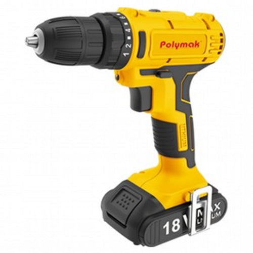 Polymak Cordless Drill 18V PM-CDD-18V-2B 