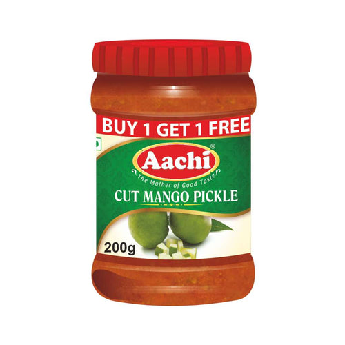 Aachi Cut Mango Pickle 200g (Buy One Get One Offer) 