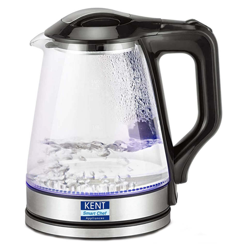 Kent Electric Kettle Glass 1.7L 16023