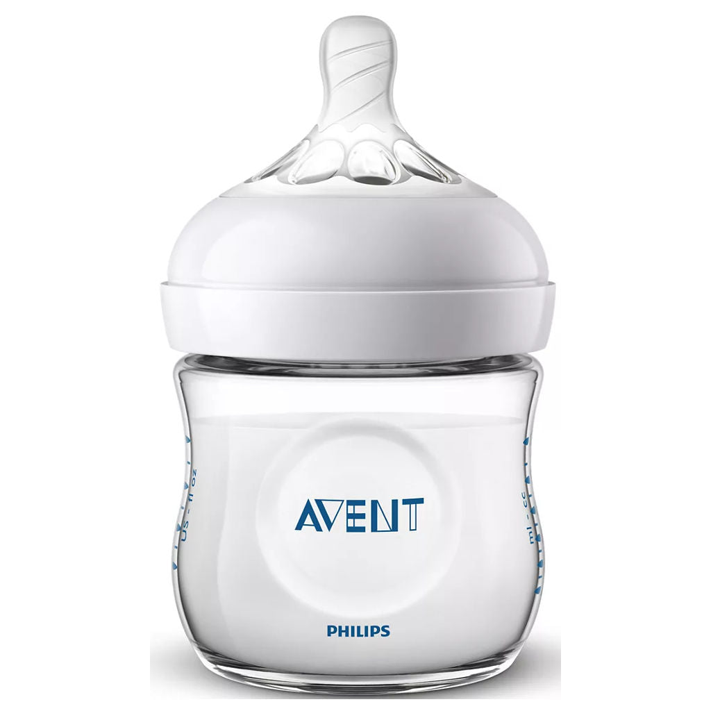 Philips Avent Natural Baby Feeding Bottle 125ml SCF030/20-Twin Pack