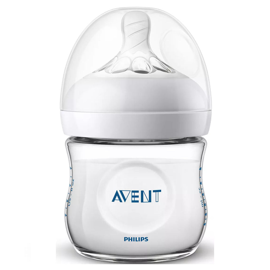 Philips Avent Natural Baby Feeding Bottle 125ml SCF030/20-Twin Pack