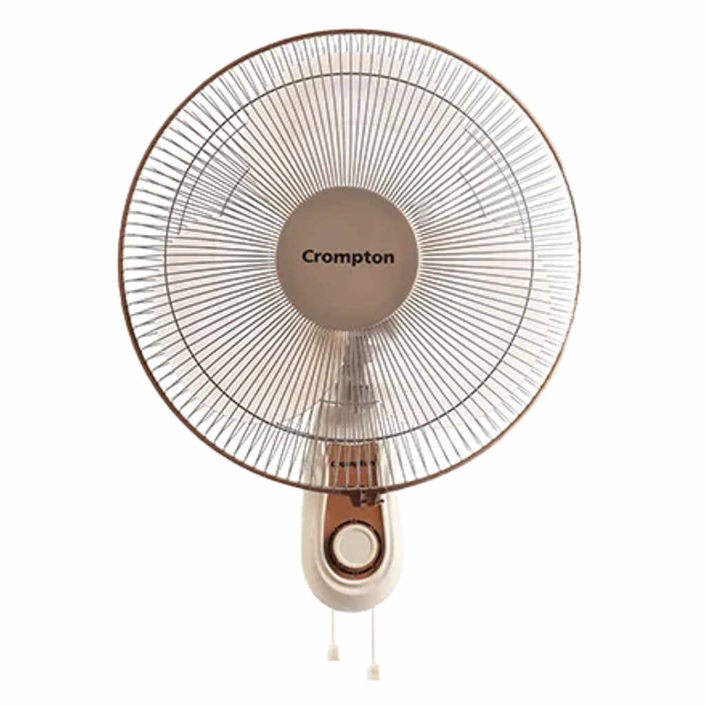 Crompton High Flo Neo Wall Mounted Fan 400mm Coffee 