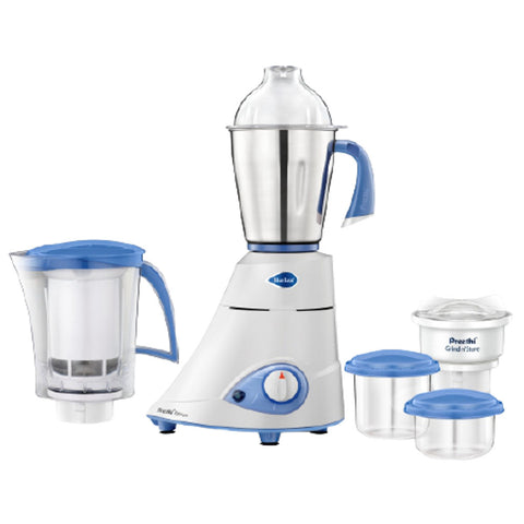 Preethi Blue Leaf Platinum 110V 4 Jar Mixer Grinder 550W MG-153 