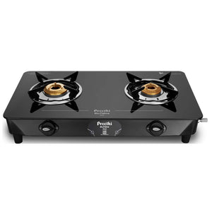 Preethi Blu-Flame Zeal 2 Burner Glass Top Gas Stove GTS123 