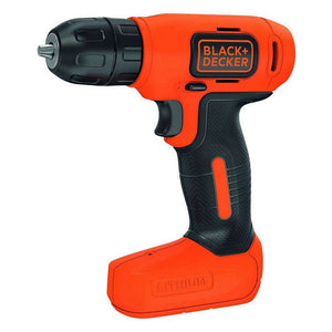 Black & Decker Li-Ion Cordless Drill Driver Kit 7.2V BDCD8GPA 