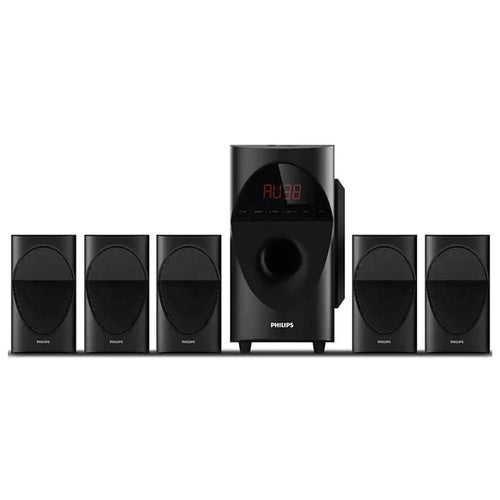 Philips 5.1 Multimedia Speakers  With USB/Bluetooth SPA5190B 