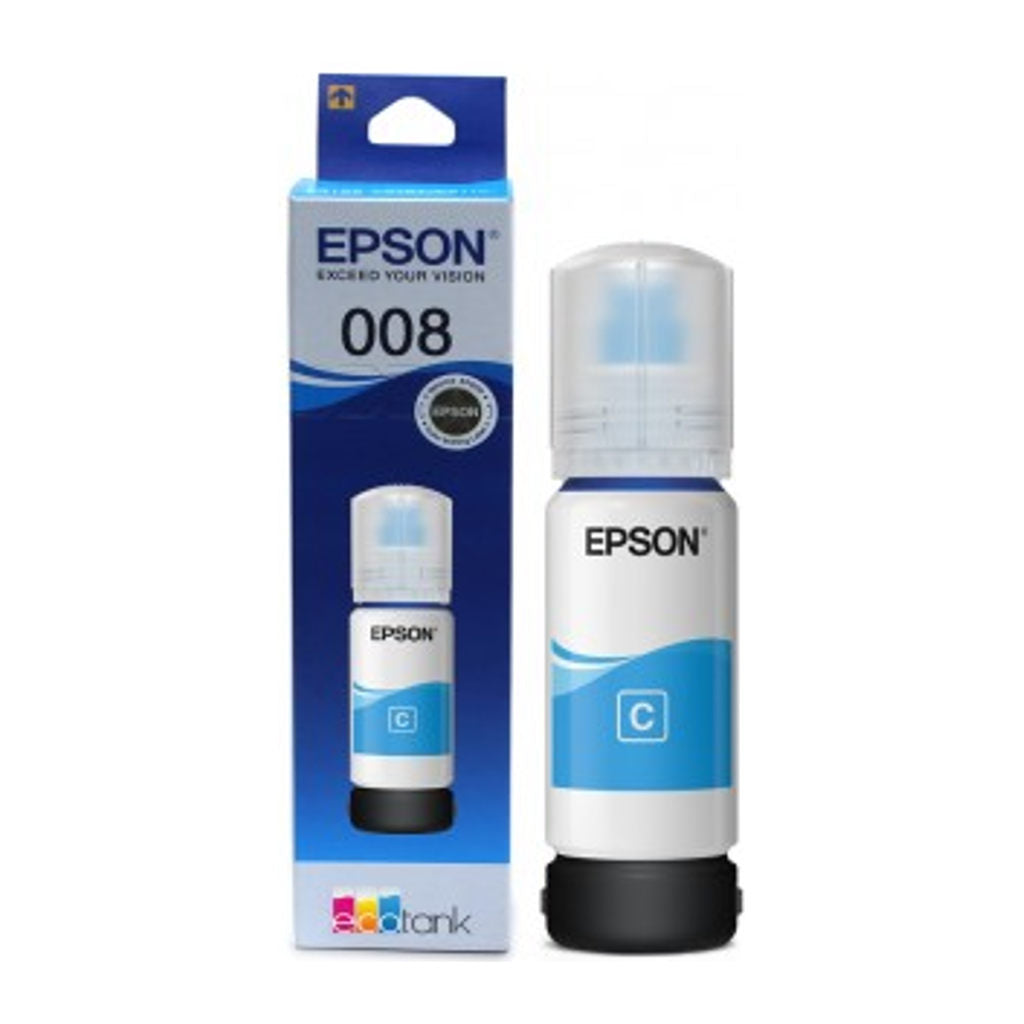 Epson 008 Cyan Ink Bottle 70ml