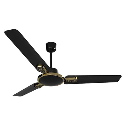 Crompton Energion Stylus Ceiling Fan With Remote 1200mm Gloss Black 