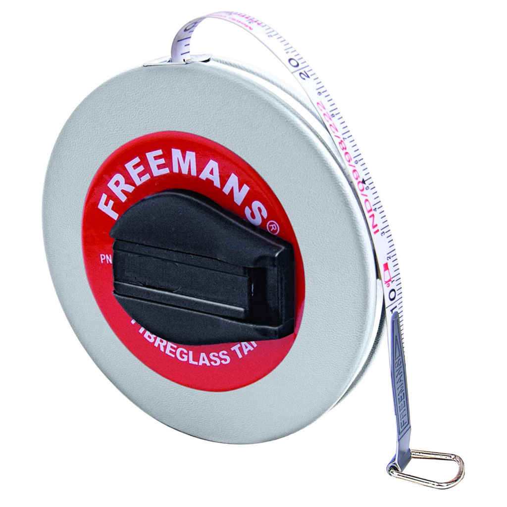 Freemans FN Leatherette Fibreglass Measuring Tape 